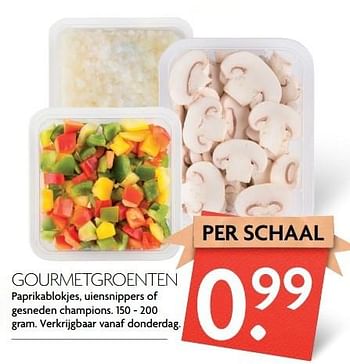 Aanbiedingen Gourmetgroenten - Huismerk - Deka Markt - Geldig van 09/04/2017 tot 15/04/2017 bij Deka Markt