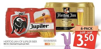 Aanbiedingen Hertog jan of jupiler bier - Hertog Jan - Geldig van 09/04/2017 tot 15/04/2017 bij Deka Markt