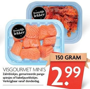 Aanbiedingen Visgourmet mini`s - Huismerk - Deka Markt - Geldig van 09/04/2017 tot 15/04/2017 bij Deka Markt