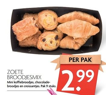 Aanbiedingen Zoete broodjesmix - Huismerk - Deka Markt - Geldig van 09/04/2017 tot 15/04/2017 bij Deka Markt