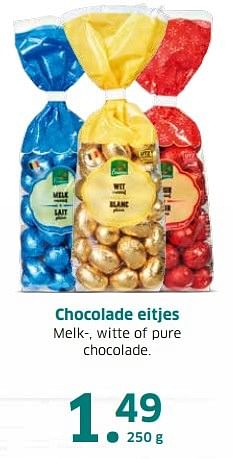 Aanbiedingen Chocolade eitjes - Favorina - Geldig van 04/04/2017 tot 15/04/2017 bij Lidl