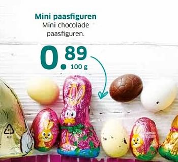 Aanbiedingen Mini paasfiguren - Huismerk - Lidl - Geldig van 04/04/2017 tot 15/04/2017 bij Lidl