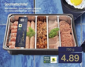 Aanbiedingen Gourmetschotel - Huismerk - Aldi - Geldig van 10/04/2017 tot 15/04/2017 bij Aldi