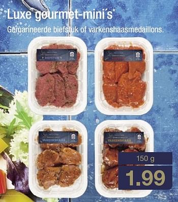 Aanbiedingen Luxe gourmet-mini´s - Huismerk - Aldi - Geldig van 10/04/2017 tot 15/04/2017 bij Aldi