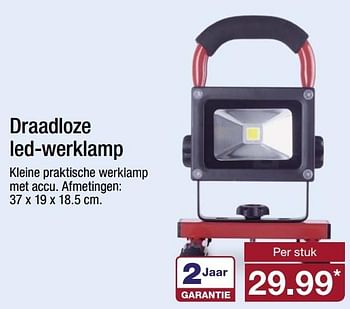 Aanbiedingen Draadloze led-werklamp - Huismerk - Aldi - Geldig van 10/04/2017 tot 15/04/2017 bij Aldi