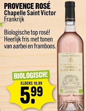 Aanbiedingen Provence rosé - Rosé wijnen - Geldig van 09/04/2017 tot 15/04/2017 bij Dirk III