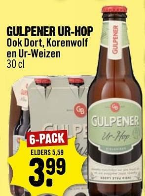 Aanbiedingen Gulpener ur-hop - Gulpener - Geldig van 09/04/2017 tot 15/04/2017 bij Dirk III