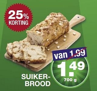 Aanbiedingen Suikerbrood - Huismerk - Aldi - Geldig van 10/04/2017 tot 15/04/2017 bij Aldi