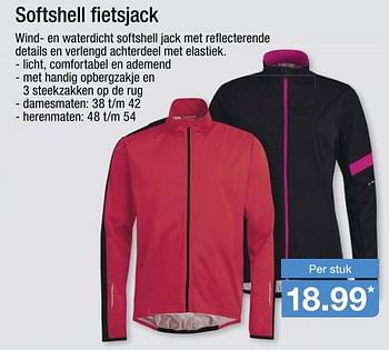 Aanbiedingen Softshell fietsjack - Huismerk - Aldi - Geldig van 10/04/2017 tot 15/04/2017 bij Aldi