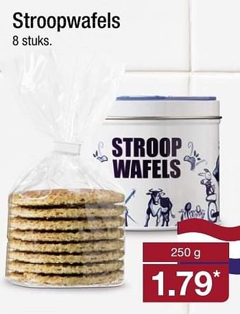 Aanbiedingen Stroopwafels - Huismerk - Aldi - Geldig van 10/04/2017 tot 15/04/2017 bij Aldi