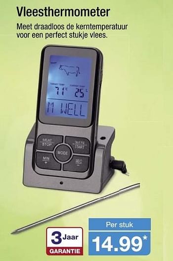 Aanbiedingen Vleesthermometer - Huismerk - Aldi - Geldig van 10/04/2017 tot 15/04/2017 bij Aldi