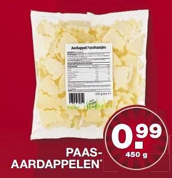 Aanbiedingen Paasaardappelen - Huismerk - Aldi - Geldig van 10/04/2017 tot 15/04/2017 bij Aldi