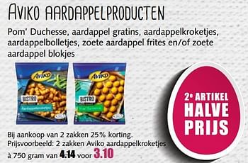 Aanbiedingen Aviko aardappelproducten - Aviko - Geldig van 10/04/2017 tot 15/04/2017 bij MCD Supermarkten