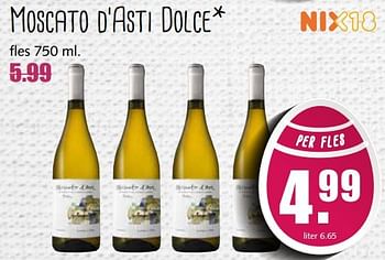 Aanbiedingen Moscato d`asti dolce - Witte wijnen - Geldig van 10/04/2017 tot 15/04/2017 bij MCD Supermarkten