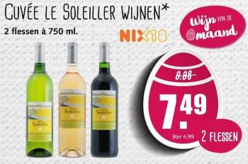 Aanbiedingen Cuvée le soleiller wijnen - Witte wijnen - Geldig van 10/04/2017 tot 15/04/2017 bij MCD Supermarkten