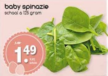 Aanbiedingen Baby spinazie - Huismerk - Agrimarkt - Geldig van 10/04/2017 tot 15/04/2017 bij Agrimarkt