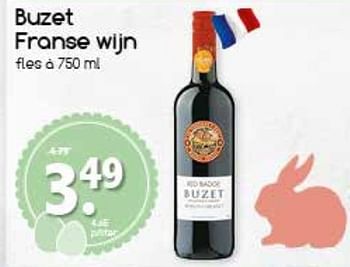 Aanbiedingen Buzet franse wijn - Rode wijnen - Geldig van 10/04/2017 tot 15/04/2017 bij Agrimarkt