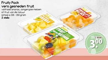 Aanbiedingen Fruity pack vers gesneden fruit - Huismerk - Agrimarkt - Geldig van 10/04/2017 tot 15/04/2017 bij Agrimarkt