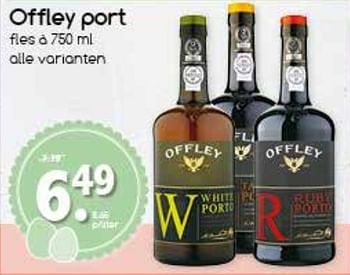 Aanbiedingen Offley port - Offley - Geldig van 10/04/2017 tot 15/04/2017 bij Agrimarkt