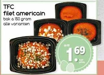 Aanbiedingen Tfc filet americain - Huismerk - Agrimarkt - Geldig van 10/04/2017 tot 15/04/2017 bij Agrimarkt