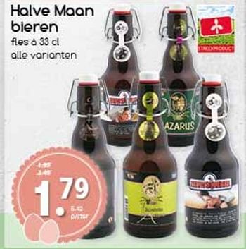 Aanbiedingen Halve maan bieren - Bouwerij De Halve Maan - Geldig van 10/04/2017 tot 15/04/2017 bij Agrimarkt
