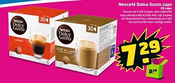 Aanbiedingen Nescafé dolce gusto cups - Nescafe - Geldig van 11/04/2017 tot 16/04/2017 bij Trekpleister