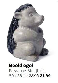 Aanbiedingen Beeld egel - Huismerk - Formido - Geldig van 03/04/2017 tot 16/04/2017 bij Formido