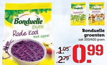 Aanbiedingen Bonduelle groenten - Bonduelle - Geldig van 10/04/2017 tot 16/04/2017 bij Coop