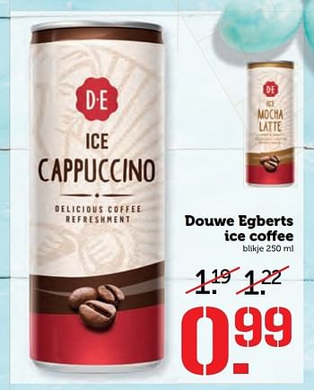 Aanbiedingen Douwe egberts ice coffee - Douwe Egberts - Geldig van 10/04/2017 tot 16/04/2017 bij Coop