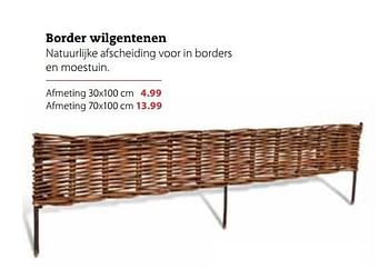 Aanbiedingen Border wilgentenen - Huismerk- Boerenbond - Geldig van 03/04/2017 tot 16/04/2017 bij Boerenbond