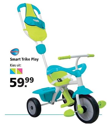 Aanbiedingen Smart trike play - Smart-Trike - Geldig van 03/04/2017 tot 16/04/2017 bij Intertoys