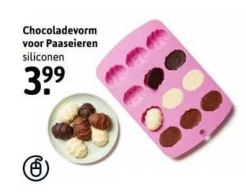 Aanbiedingen Chocoladevorm voor paaseieren - Huismerk - Xenos - Geldig van 03/04/2017 tot 16/04/2017 bij Xenos