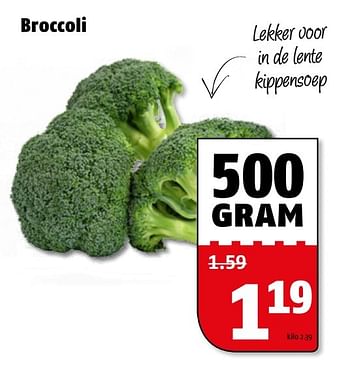 Aanbiedingen Broccoli - Huismerk Poiesz - Geldig van 10/04/2017 tot 17/04/2017 bij Poiesz