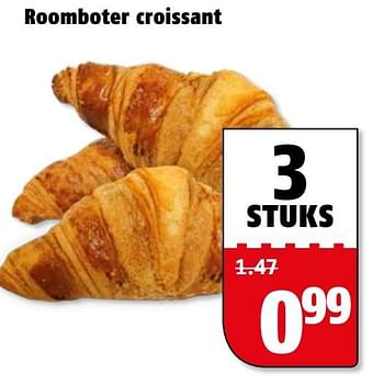 Aanbiedingen Roomboter croissant - Huismerk Poiesz - Geldig van 10/04/2017 tot 17/04/2017 bij Poiesz