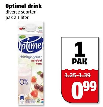 Aanbiedingen Optimel drink - Optimel - Geldig van 10/04/2017 tot 17/04/2017 bij Poiesz