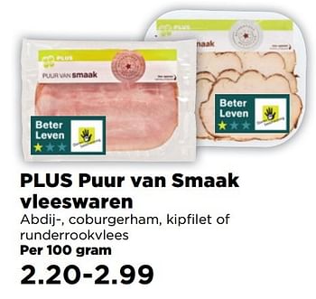 Aanbiedingen Abdij coburgerham kipfilet of runderrookvlees - Huismerk - Plus - Geldig van 02/04/2017 tot 17/04/2017 bij Plus