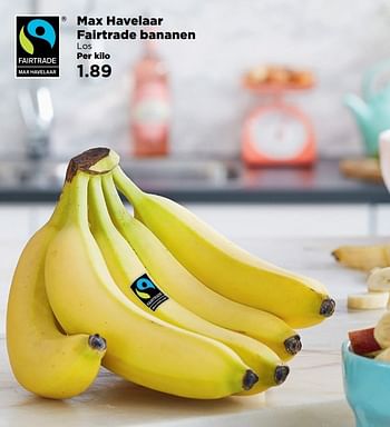 Aanbiedingen Max havelaar fairtrade bananen los - Huismerk - Plus - Geldig van 02/04/2017 tot 17/04/2017 bij Plus
