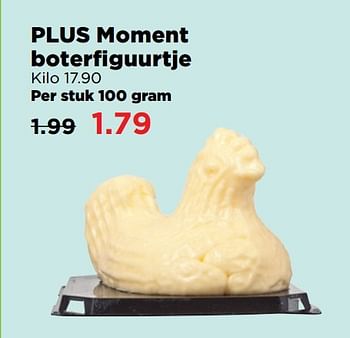 Aanbiedingen Plus moment boterfiguurtje - Huismerk - Plus - Geldig van 02/04/2017 tot 17/04/2017 bij Plus