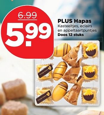 Aanbiedingen Plus hapas - Huismerk - Plus - Geldig van 02/04/2017 tot 17/04/2017 bij Plus