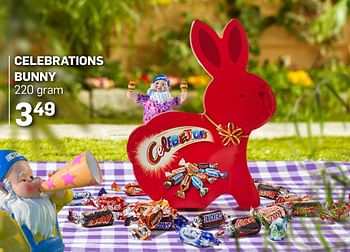 Aanbiedingen Celebrations bunny - Celebrations - Geldig van 05/04/2017 tot 17/04/2017 bij Action