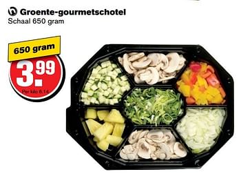 Aanbiedingen Groente-gourmetschotel - Huismerk - Hoogvliet - Geldig van 12/04/2017 tot 18/04/2017 bij Hoogvliet