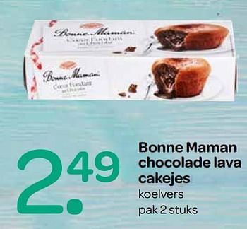 Aanbiedingen Bonne maman chocolade lava cakejes - Huismerk - Spar  - Geldig van 06/04/2017 tot 19/04/2017 bij Spar