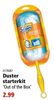 Aanbiedingen Duster starterkit - Swiffer - Geldig van 06/04/2017 tot 19/04/2017 bij Marskramer