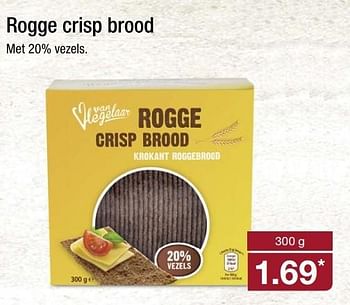 Aanbiedingen Rogge crisp brood - Rogge's - Geldig van 16/04/2017 tot 22/04/2017 bij Aldi