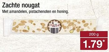 Aanbiedingen Zachte nougat - Snoep Fabriek - Geldig van 16/04/2017 tot 22/04/2017 bij Aldi