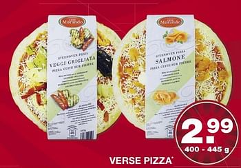 Aanbiedingen Verse pizza - CASA MORANDO  - Geldig van 16/04/2017 tot 22/04/2017 bij Aldi