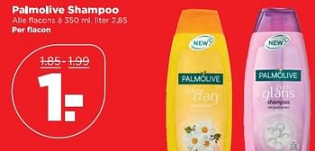 Aanbiedingen Palmolive shampoo - Palmolive - Geldig van 16/04/2017 tot 22/04/2017 bij Plus