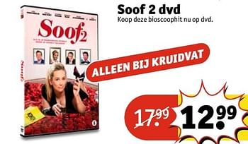 Aanbiedingen Soof 2 dvd - Huismerk - Kruidvat - Geldig van 11/04/2017 tot 23/04/2017 bij Kruidvat