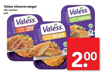 Aanbiedingen Valess vleesvervanger - Campina - Geldig van 16/04/2017 tot 22/04/2017 bij Deen Supermarkten