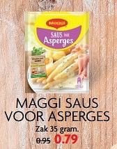 Aanbiedingen Maggi saus voor asperges - MAGGI - Geldig van 16/04/2017 tot 22/04/2017 bij Deka Markt
